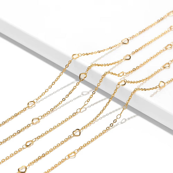 Heart Link Chain