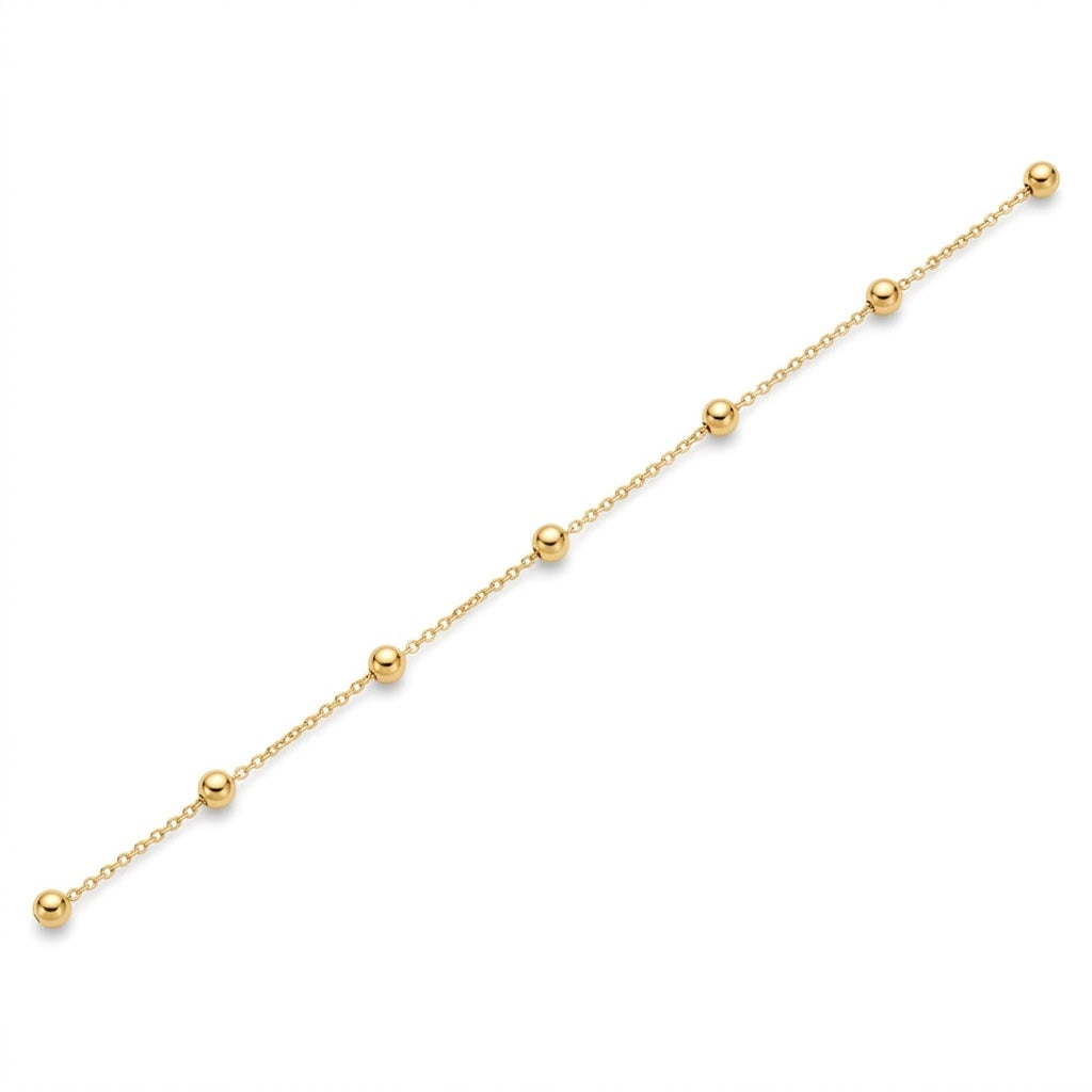 Ball Bead Chain Gold