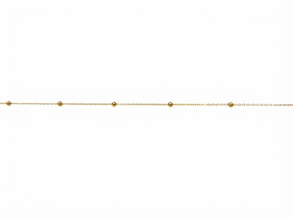 Ball Station Chain Gold