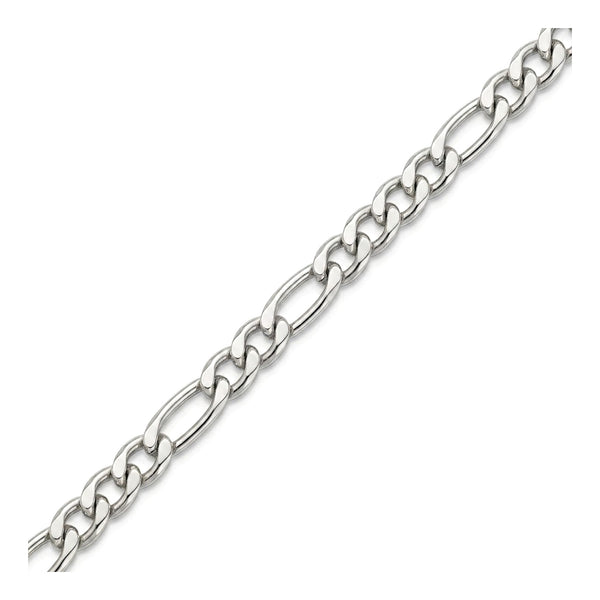 Bold Figaro Chain Silver