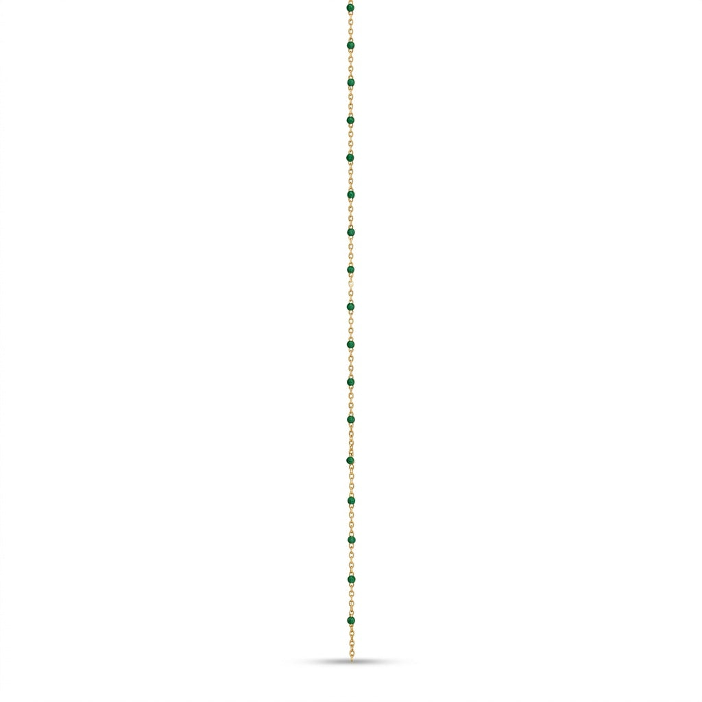 Emerald Bead Chain