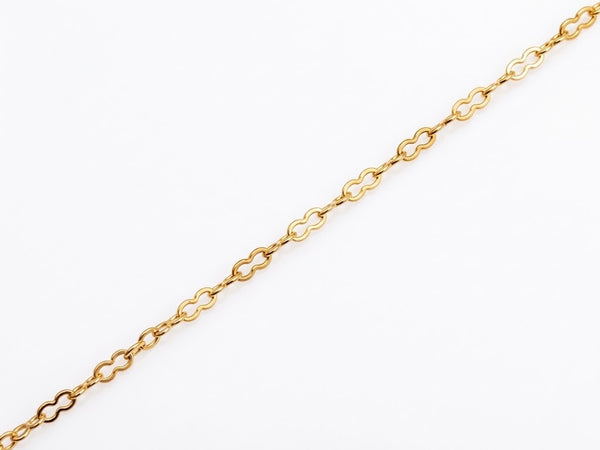 Figure Eight Link Chain Gold chain