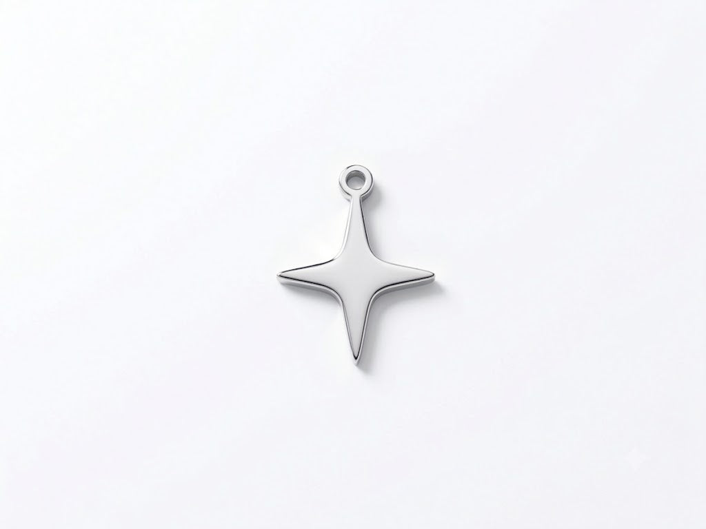 Four Point Sparkle Charm