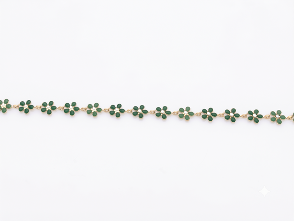 Green Flower Chain