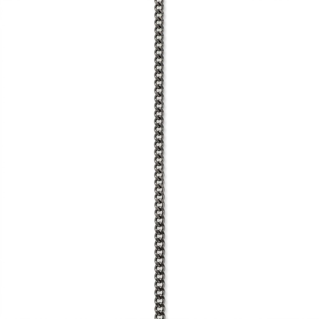 Gunmetal Curb Chain