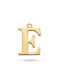 Letter E Charm