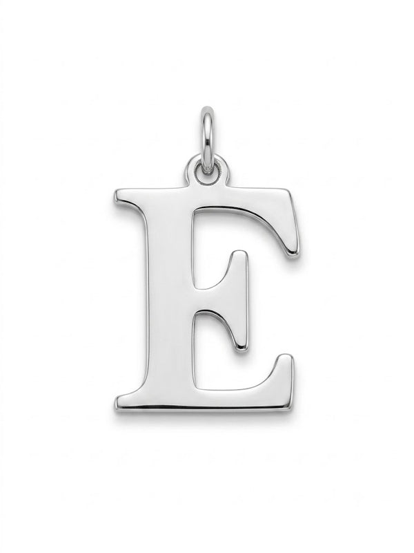 Letter E Charm