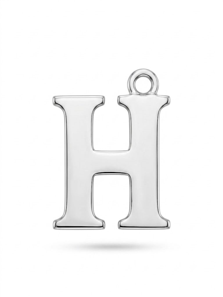 Letter H Charm