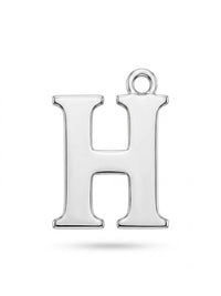 Letter H Charm