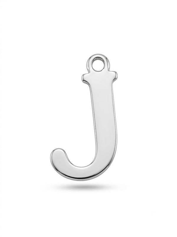 Letter J Charm