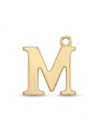 Letter M Charm