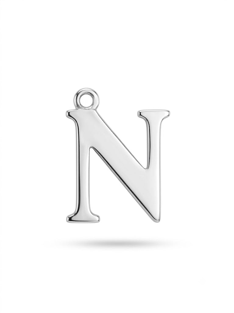 Letter N Charm