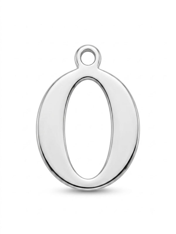 Letter O Charm