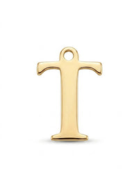 Letter T Charm