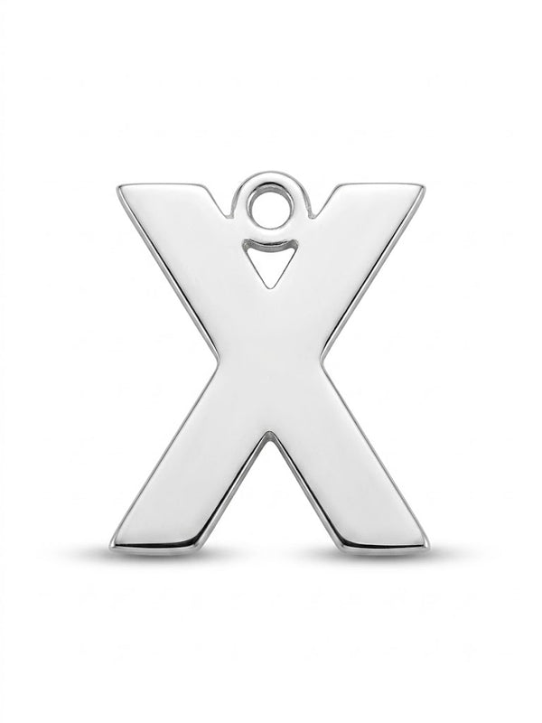 Letter X Charm