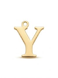 Letter Y Charm