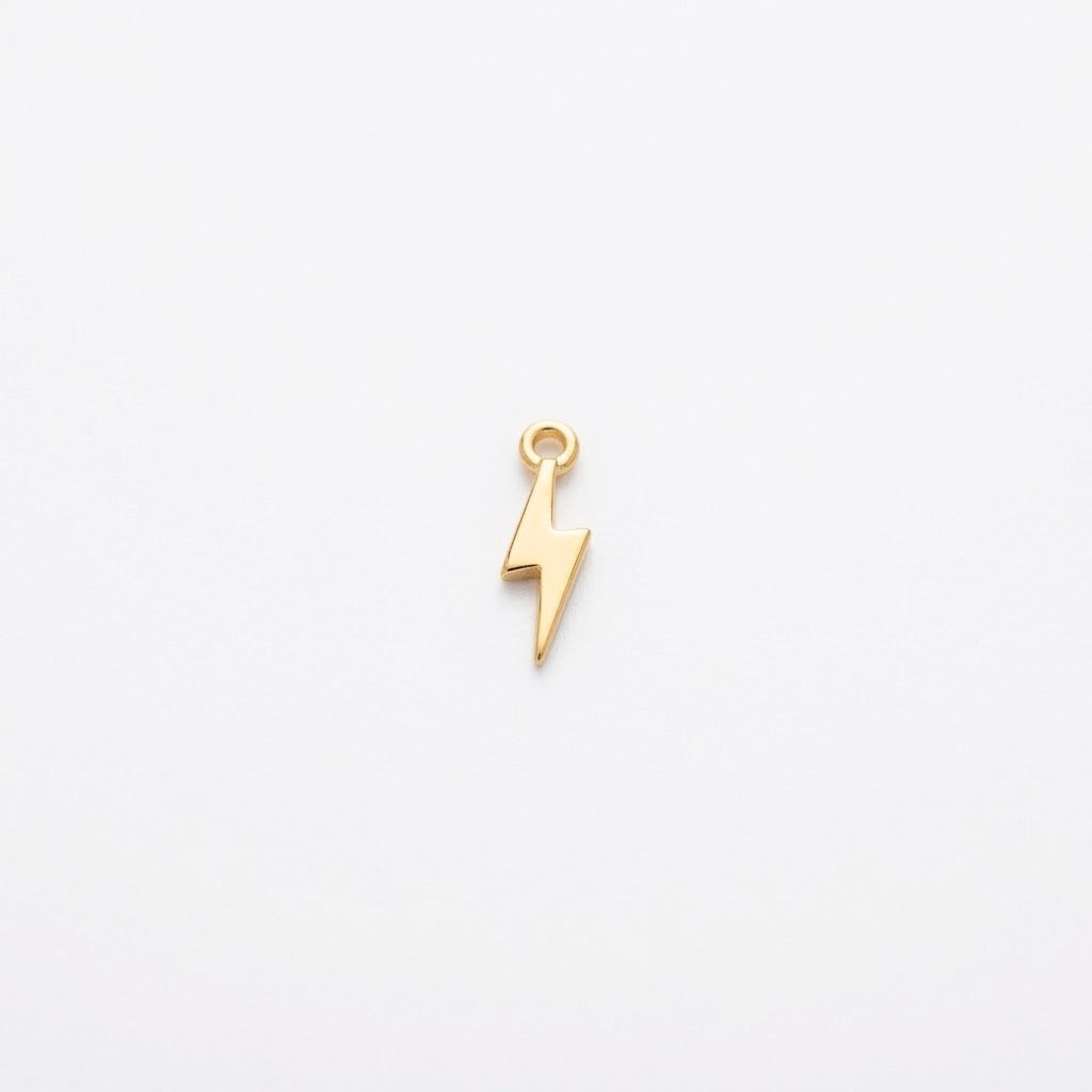 Mini Lightning Bolt Charm