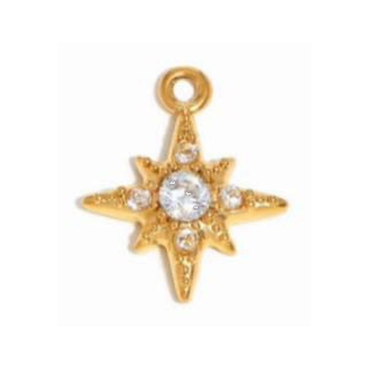 North Star Pave Charm