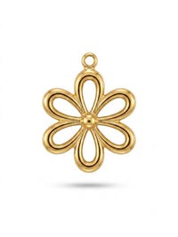 Open Flower Charm