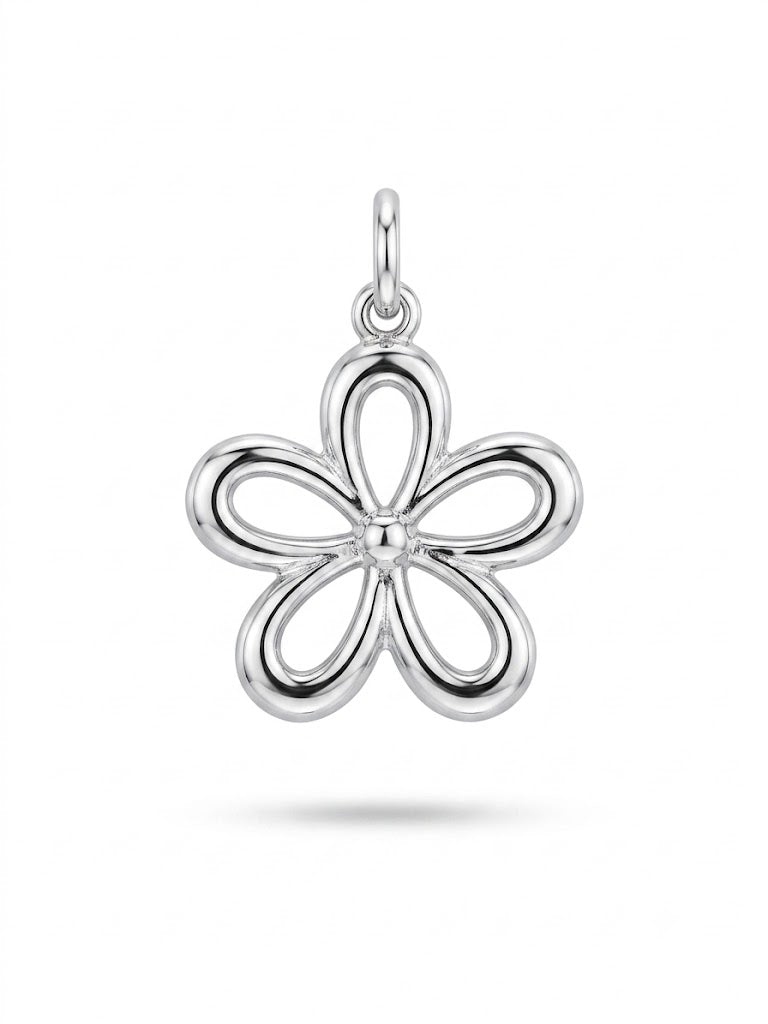 Open Flower Charm