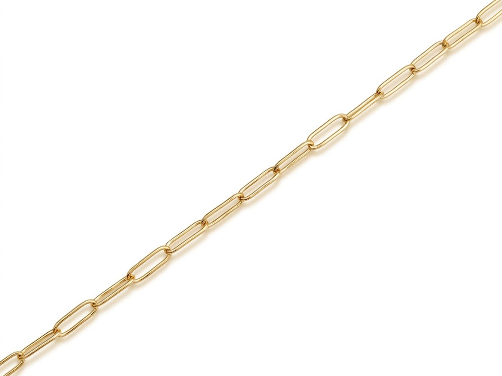 Paperclip Chain Gold