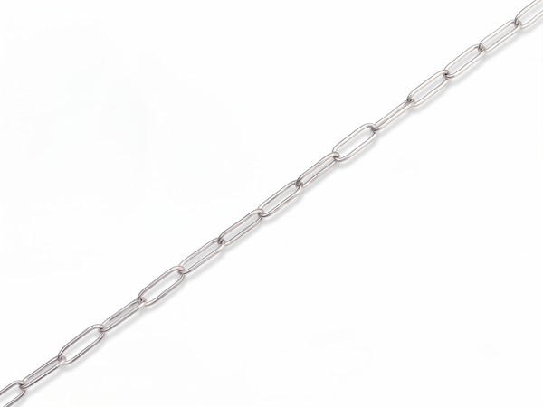 Paperclip Chain Silver