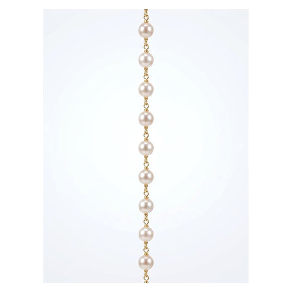 Pearl Link Chain Gold