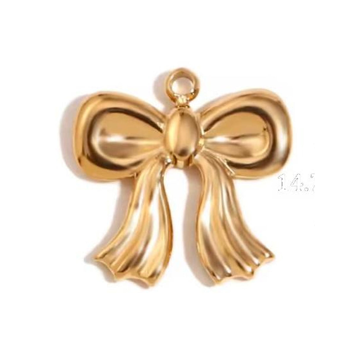 Puffed Bow Charm