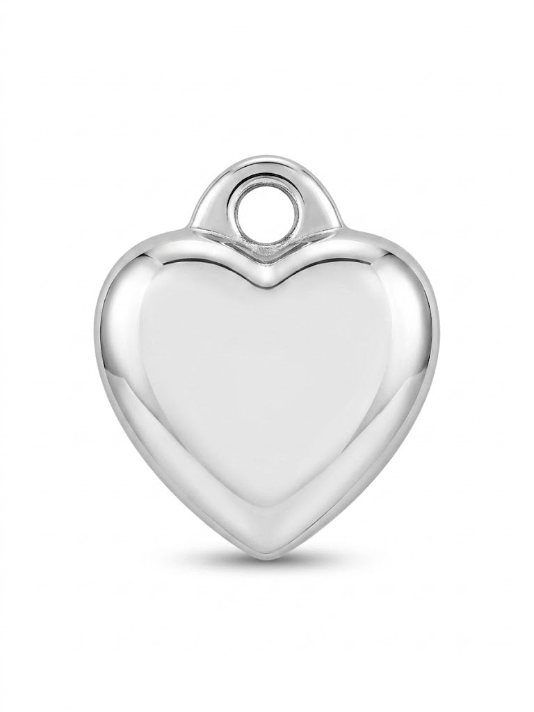 Puffed Heart Charm