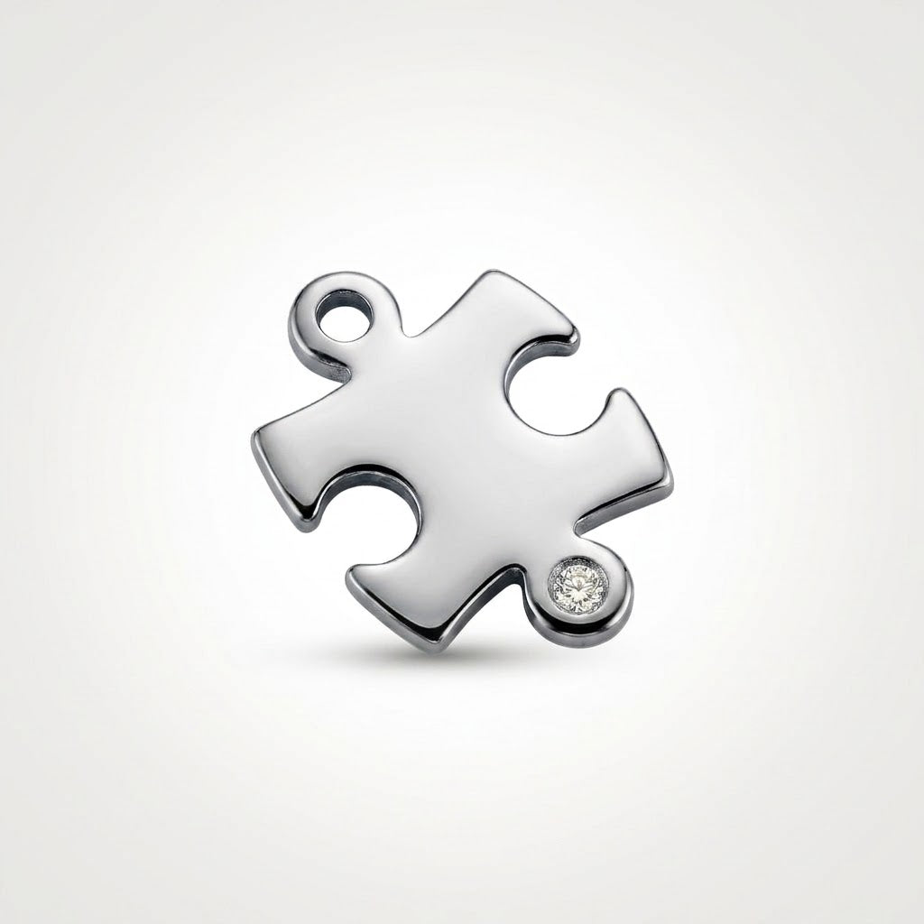 Puzzle Piece Charm