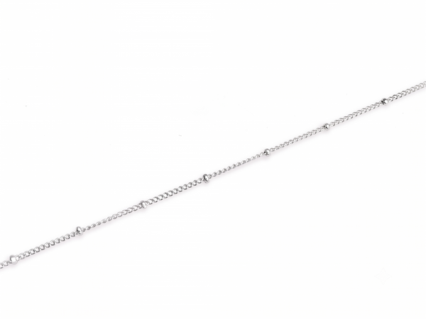 Satellite Bead Chain Silver
