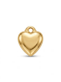 Solid Heart Charm