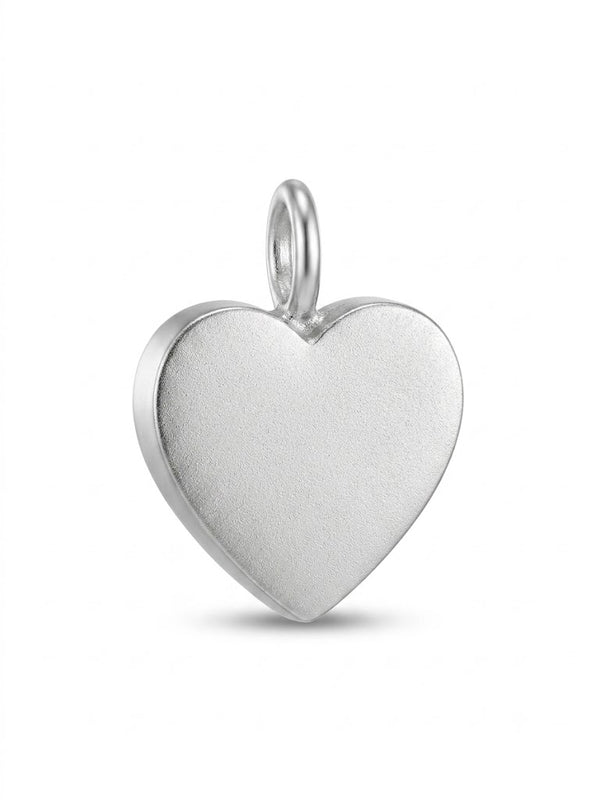 Solid Heart Charm