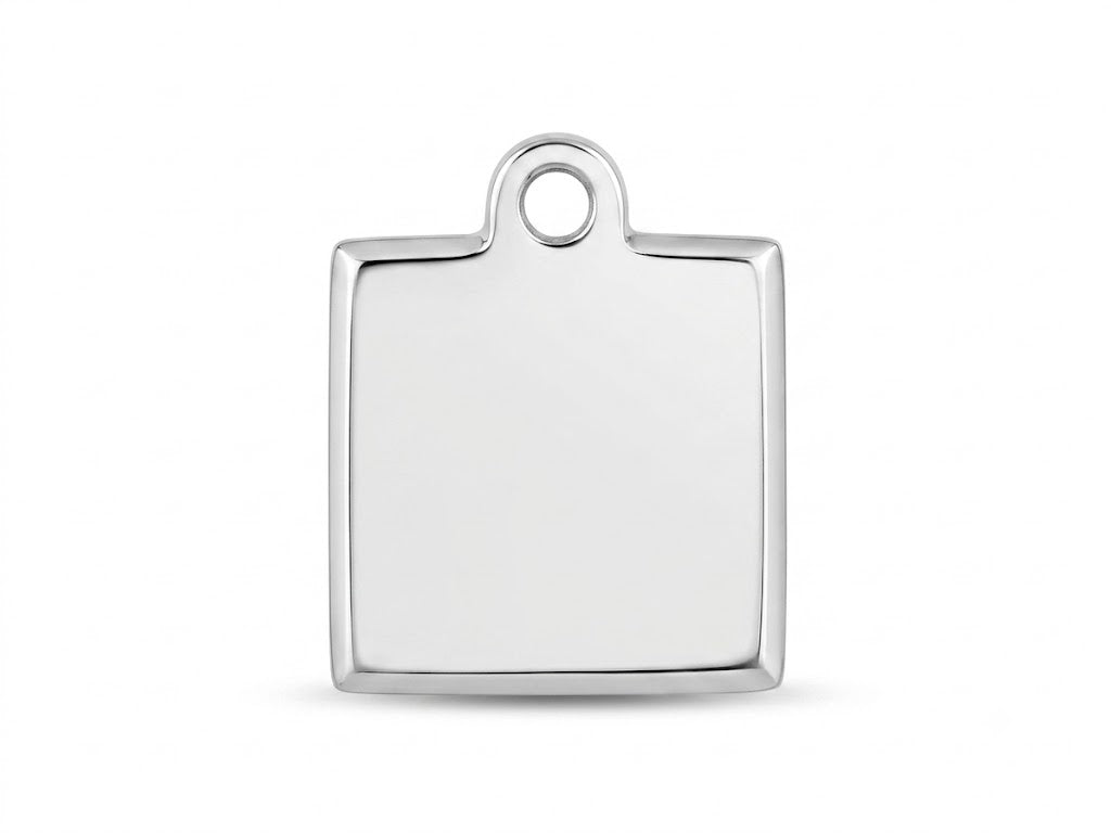 Square Tag Charm