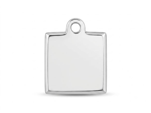Square Tag Charm