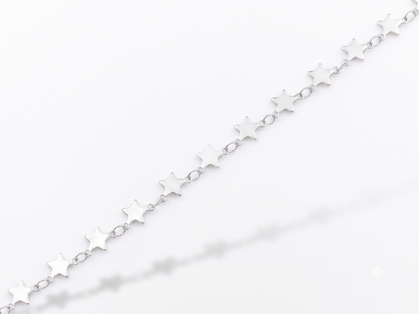 Star Link Chain Silver