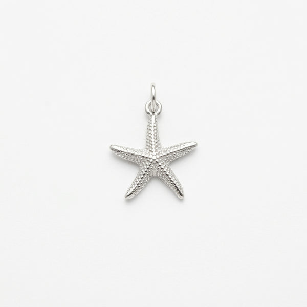 Starfish Charm Silver